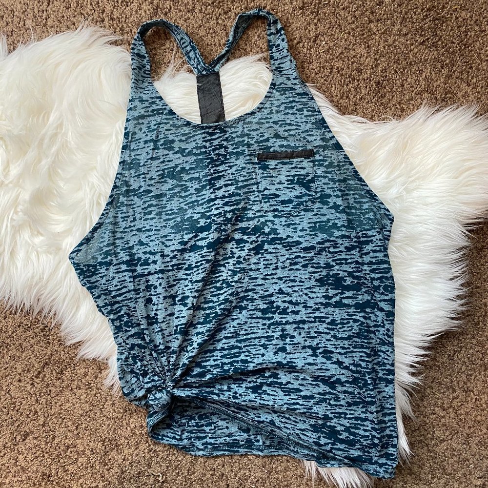 Soybu Racerback Semi Sheer Tank Top